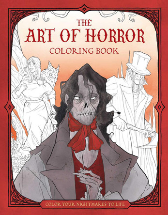 Horror Coloring Book: Conjure Your Nightmares with Ghastly, Artistic Scenes Abigail Larson 9798337404554