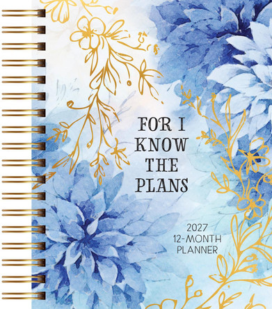 2027 12 Month Planner for I Know the Plans Broadstreet Publishing 9781424572403