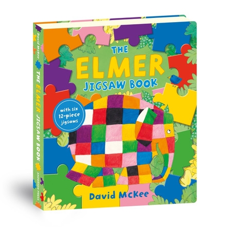The Elmer Jigsaw Book David McKee 9781839137549