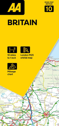 AA Road Map Britain 9780749584733