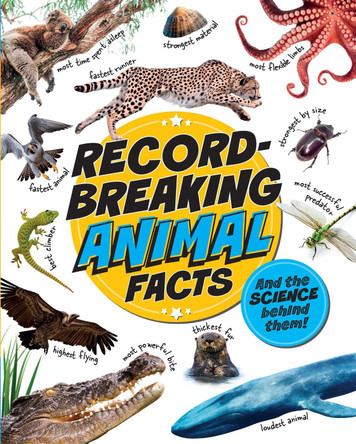 Record-Breaking: Animal Facts: And the science behind them! by Izzi Howell 9781526329431