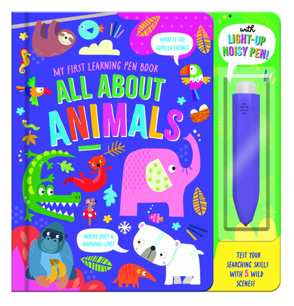 All About Animals: My First Learning Pen Book by Jayne Schofield 9781835092996