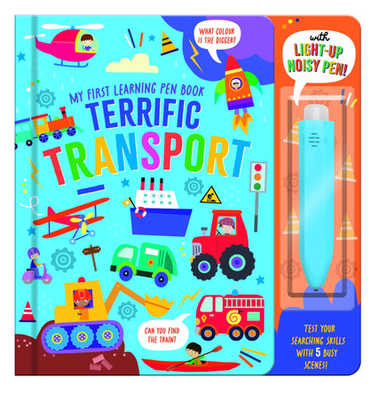 Terrific Transport: My First Learning Pen Book by Jayne Schofield 9781835093009