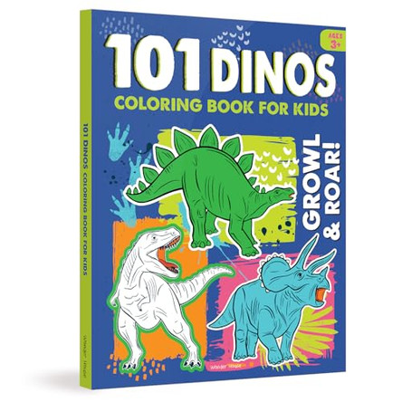 101 Growl & Roar Coloring Book For Kids (Edition1) 9789362146519