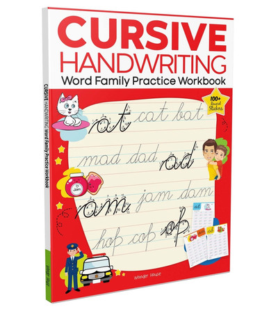 Cursive Handwriting: Word Family by Wonder House Books 9789390183760