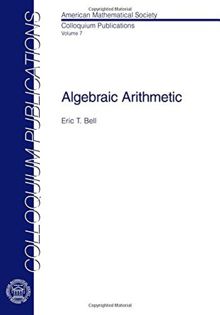 Algebraic Arithmetic 9780821846018