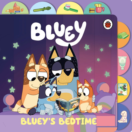 Bluey: Bluey’s Bedtime: Tabbed Board Book by Bluey 9780241780190