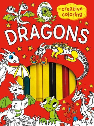 Dragons Mini-Coloring Kit by Weldon Owen 9798886743050