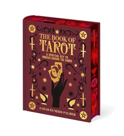 The Book of Tarot: Deluxe Gift Edition with Sprayed Edges by Sahar Huneidi Palmer 9781398868304
