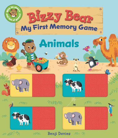 Bizzy Bear: My First Memory Game: Animals by Benji Davies 9781536230345