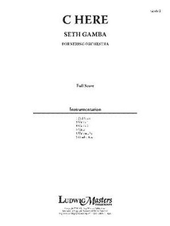 C Here: Conductor Score by Seth Gamba