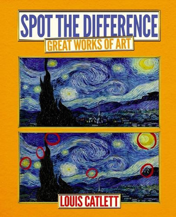 Great Works of Art: Spot the Difference by Complete Waste of Time Louis Catlett 9781398860544