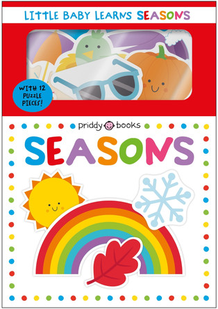 Little Baby Learns Seasons: With 12 puzzle pieces! by Priddy Books 9781917069328
