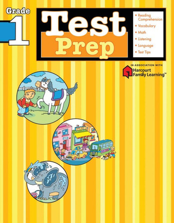 Test Prep: Grade 1 (Flash Kids Harcourt Family Learning) by Flash Kids Editors 9781411403970