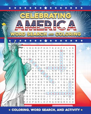 Celebrating America Word Search and Coloring by Editors of Thunder Bay Press 9781667214009