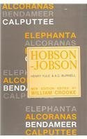 Hobson Jobson: Glossary of Colloquial Anglo Indian Words by Sir Henry Yule 9788121501095