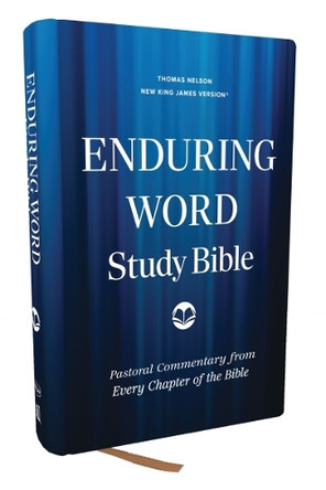 Enduring Word Study Bible: Pastoral Commentary from Every Chapter of the Bible (NKJV, Hardcover, Red Letter, Comfort Print) by David Guzik 9781400338009