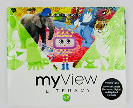 Myview Literacy 2020 Student Interactive Grade K Volume 3 9780134908724
