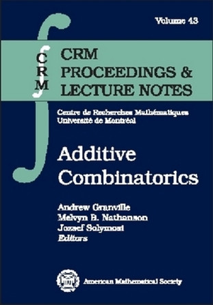 Additive Combinatorics by  9780821843512