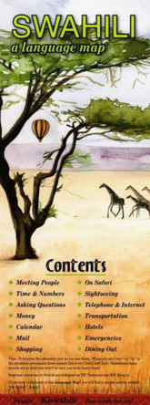 SWAHILI a Language Map by Kristine K Kershul 9781931873970