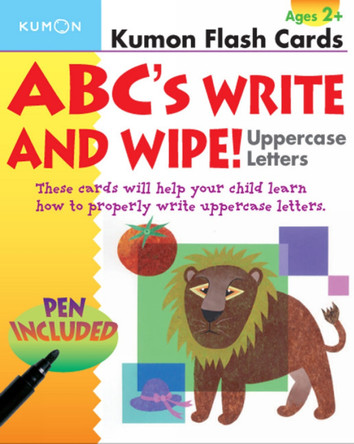 Abcs Uppercase Write & Wipe by Kumon 9781933241104
