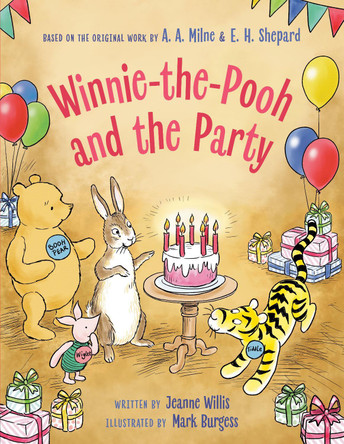 Winnie-the-Pooh and the Party by Jeanne Willis 9780593697450