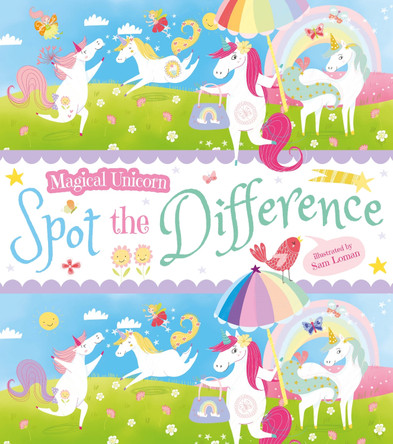 Magical Unicorn Spot the Difference by Sam Loman 9781788881531 [USED COPY]