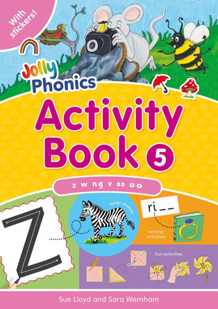 Jolly Phonics Activity Book 5: In Precursive Letters (British English edition) by Sara Wernham 9781844141579 [USED COPY]