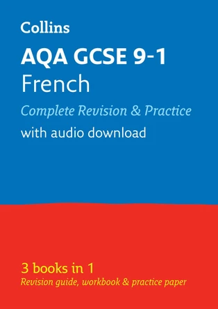 AQA GCSE 9-1 French All-in-One Revision and Practice (Collins GCSE 9-1 Revision) by Collins GCSE 9780008166304 [USED COPY]