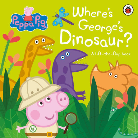 Peppa Pig: Where's George's Dinosaur: A Lift The Flap Book by Peppa Pig 9780241543542 [USED COPY]