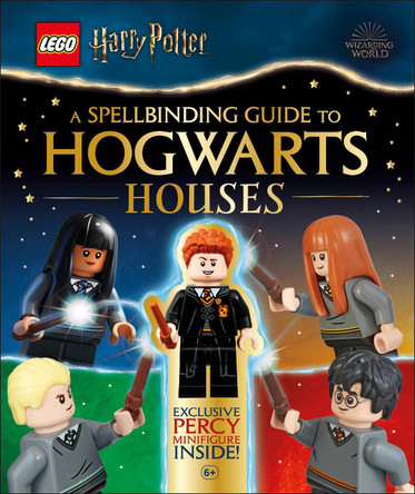 LEGO Harry Potter A Spellbinding Guide to Hogwarts Houses: With Exclusive Percy Weasley Minifigure by Julia March 9780241544648 [USED COPY]