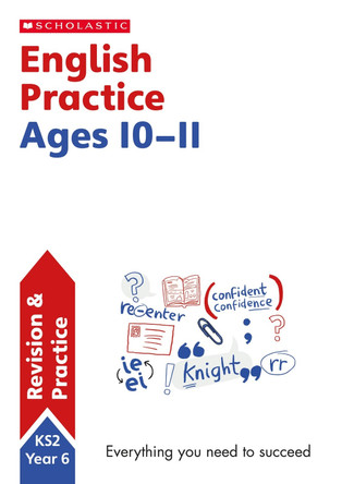 National Curriculum English Practice Book for Year 6 by Scholastic 9781407140599 [USED COPY]