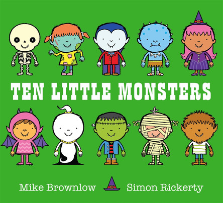 Ten Little Monsters by Mike Brownlow 9781408334034 [USED COPY]