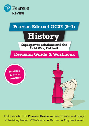 Pearson REVISE Edexcel GCSE History Superpower relations and the Cold War Revision Guide: incl. online revision and quizzes - for 2025 and 2026 exams: Edexcel by Brian Dowse 9781292169750 [USED COPY]