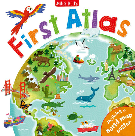 C48 First Atlas Book by Phillip Steele 9781786172242 [USED COPY]