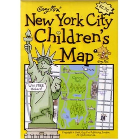 Guy Fox New York City Children's Map by Kourtney Harper 9781904711094