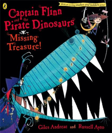 Captain Flinn and the Pirate Dinosaurs: Missing Treasure! by Giles Andreae 9780141500492 [USED COPY]
