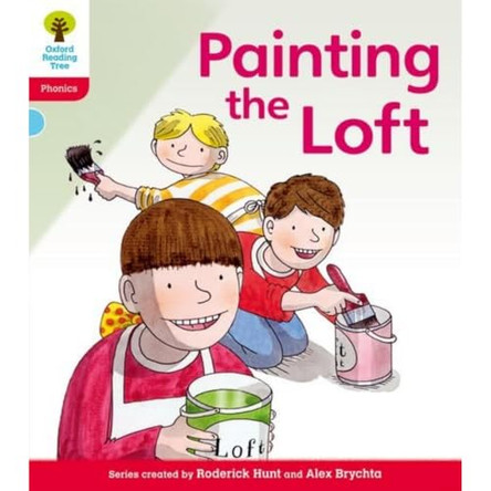 Oxford Reading Tree: Level 4: Floppy's Phonics Fiction: Painting the Loft by Roderick Hunt 9780198485292 [USED COPY]