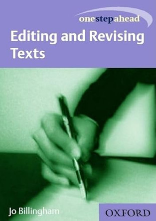 Editing and Revising Text by Jo Billingham 9780198604136 [USED COPY]