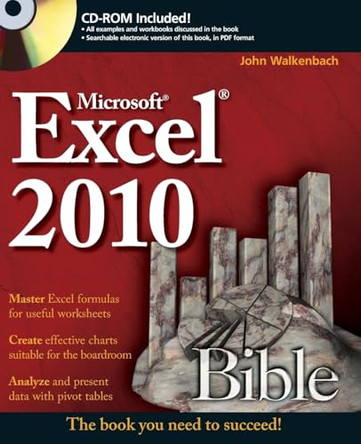 Excel 2010 Bible by John Walkenbach 9780470474877 [USED COPY]