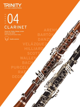 Trinity College London Clarinet Exam Pieces from 2023: Grade 4 by Trinity College London