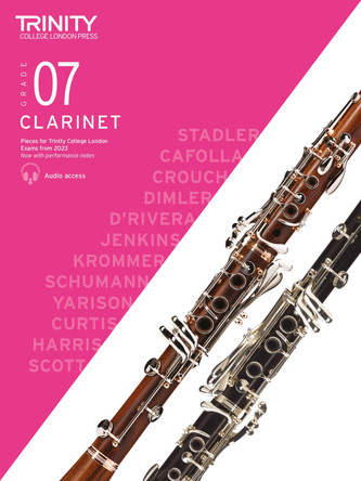 Trinity College London Clarinet Exam Pieces from 2023: Grade 7 by Trinity College London