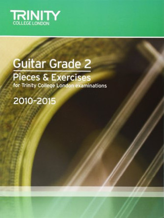 Guitar Exam Pieces Grade 2 2010-2015 by Trinity Guildhall 9780857360670 [USED COPY]