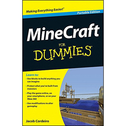 Minecraft for Dummies, Portable Edition by Jacob Cordeiro 9781118537145 [USED COPY]