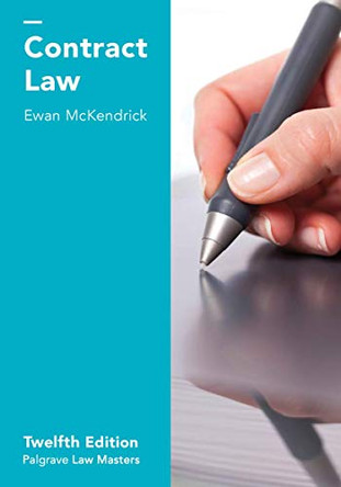 Contract Law by Ewan McKendrick 9781137606495 [USED COPY]