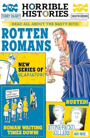 Rotten Romans by Terry Deary 9781407163840 [USED COPY]
