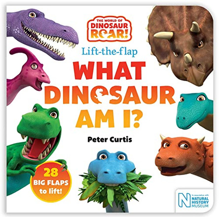 What Dinosaur Am I? A Lift-the-Flap Book by Peter Curtis 9781529088533 [USED COPY]