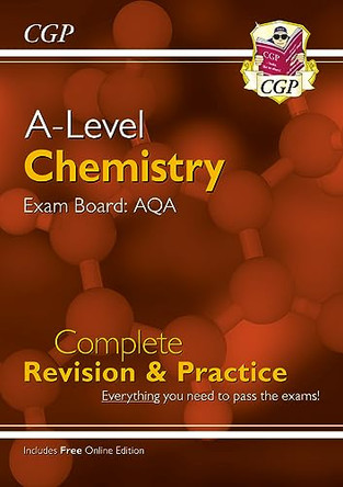 New A-Level Chemistry for 2018: AQA Year 1 & 2 Complete Revision & Practice with Online Edition by CGP Books 9781789080292 [USED COPY]