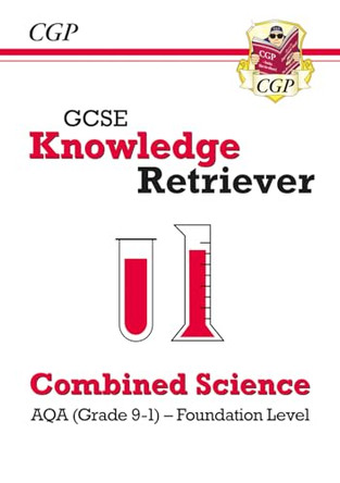 New GCSE Knowledge Retriever: AQA Combined Science - Foundation (Grade 9-1) by CGP Books 9781789084962 [USED COPY]