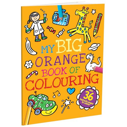 My Big Orange Book of Colouring by Igloo Books 9781800229778 [USED COPY]